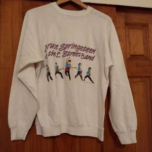 vintage 1980s Bruce Springsteen sweatshirt